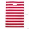 17" x 12" Bulk 50 Pc. Red & White Striped Plastic Treat Bags